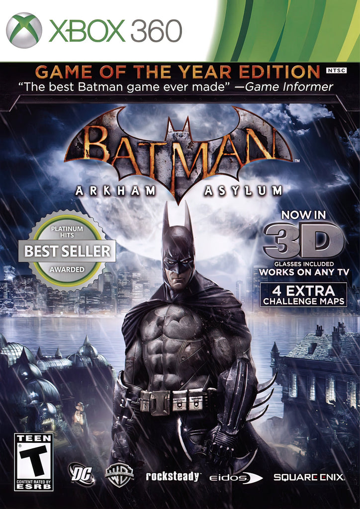 Premium 2000s Batman Arkham Asylum A2 Size Posters