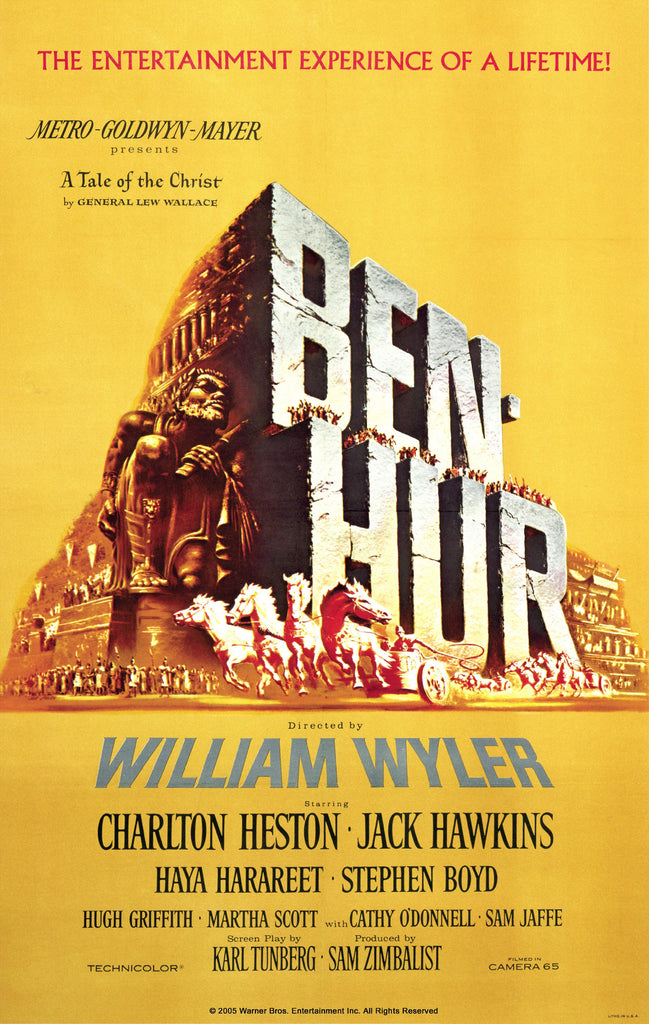 Premium Ben Hur A3 Size Movie Poster
