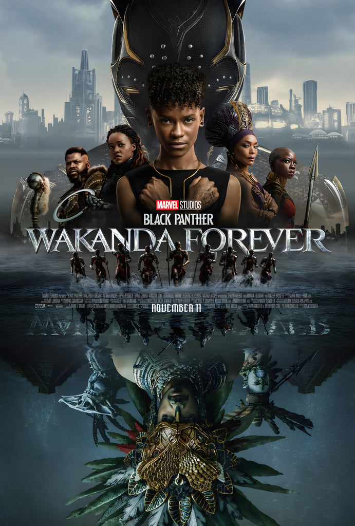 Premium Black Panther: Wakanda Forever A4 Size Movie Poster