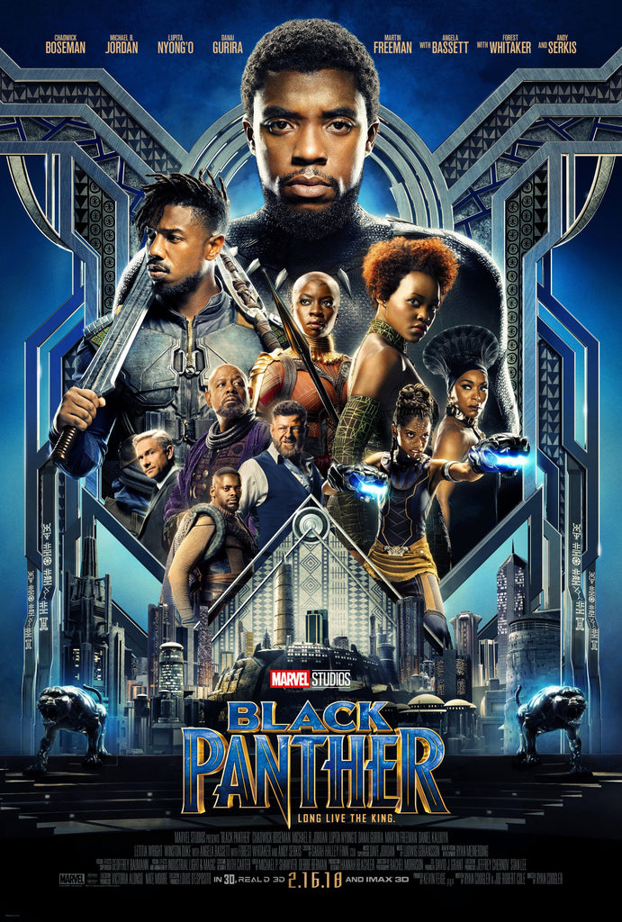 Premium Black Panther A4 Size Movie Poster