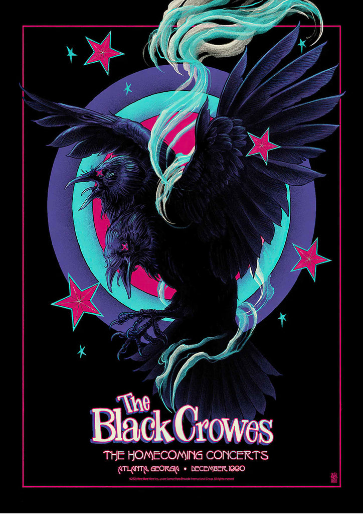 Premium Black Crowes 2 Vintage Gig A2 Size Posters