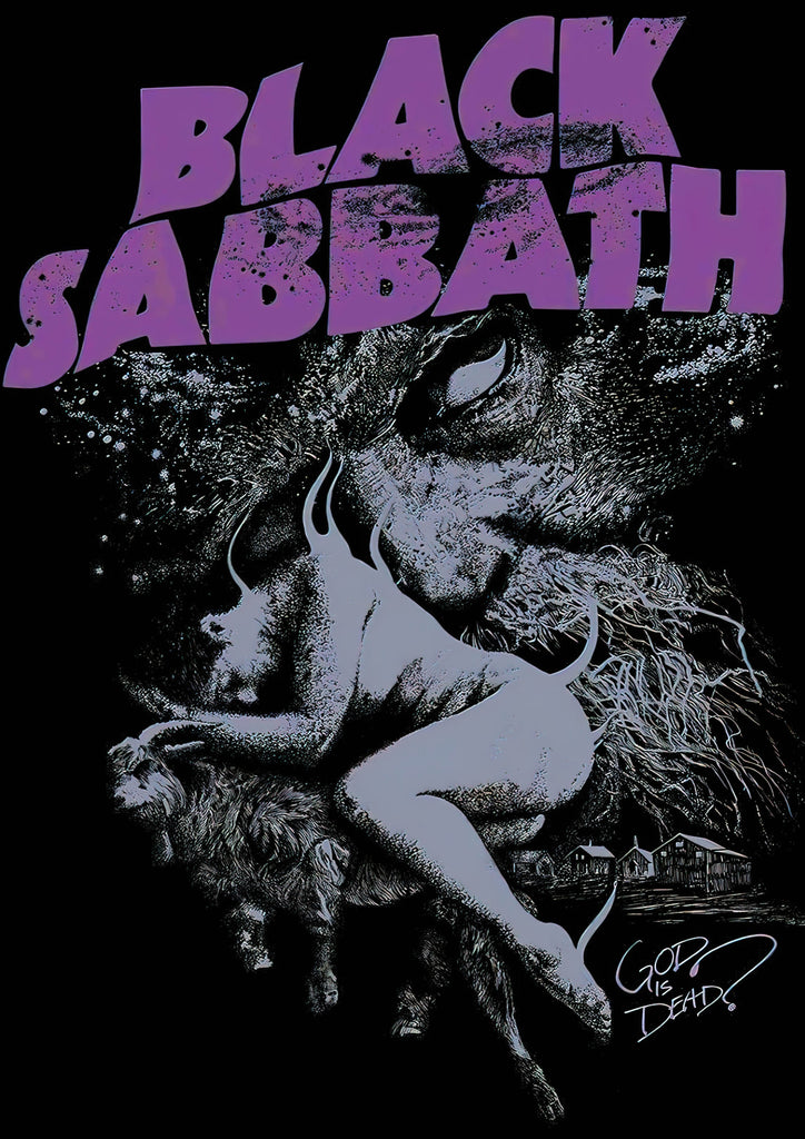 Premium Black Sabbath Vintage Gig A4 Size Posters