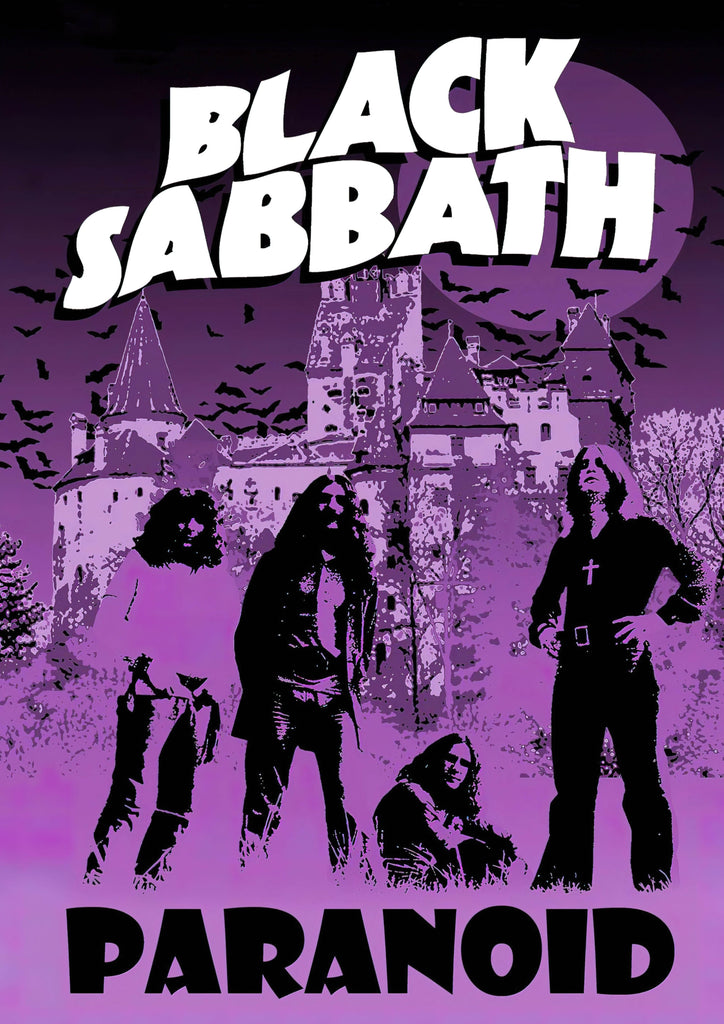 Black Sabbath 2 Vintage Gig A3 Size Posters-Pixie Posters