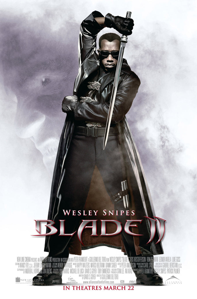 Premium Blade ii A4 Size Movie Poster