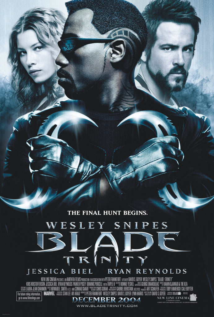 Premium Blade: Trinity A4 Size Movie Poster