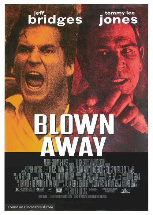 Pixie Posters Blown Away Movie Poster A2 Size