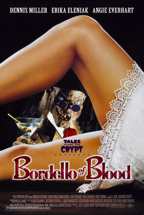 Bordello of Blood A2 Movie Poster-Pixie Posters