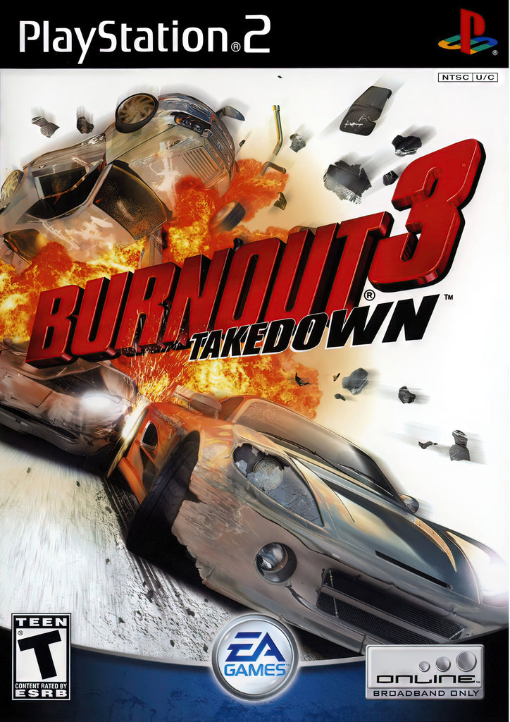 Premium 2000s Burnout 3 A4 Size Posters