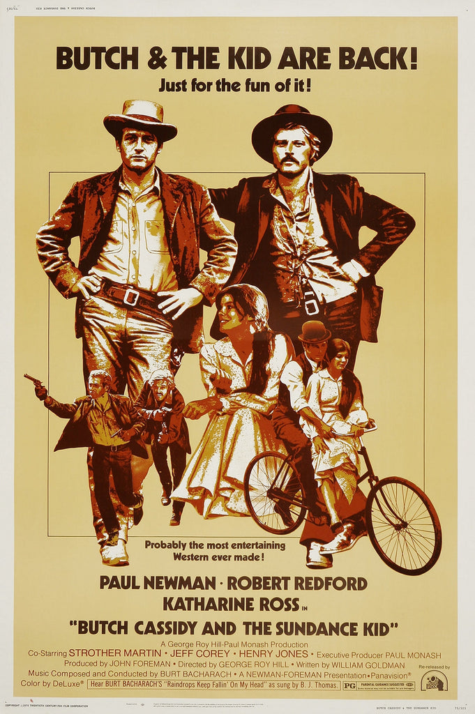 Butch Cassidy And The Sundance kid A2 Size Movie Poster-Pixel Demon