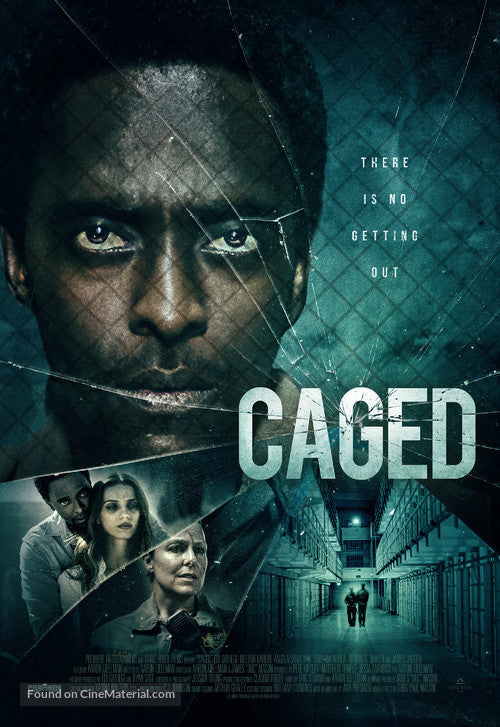 Pixie Posters Caged Movie Poster A2 Size
