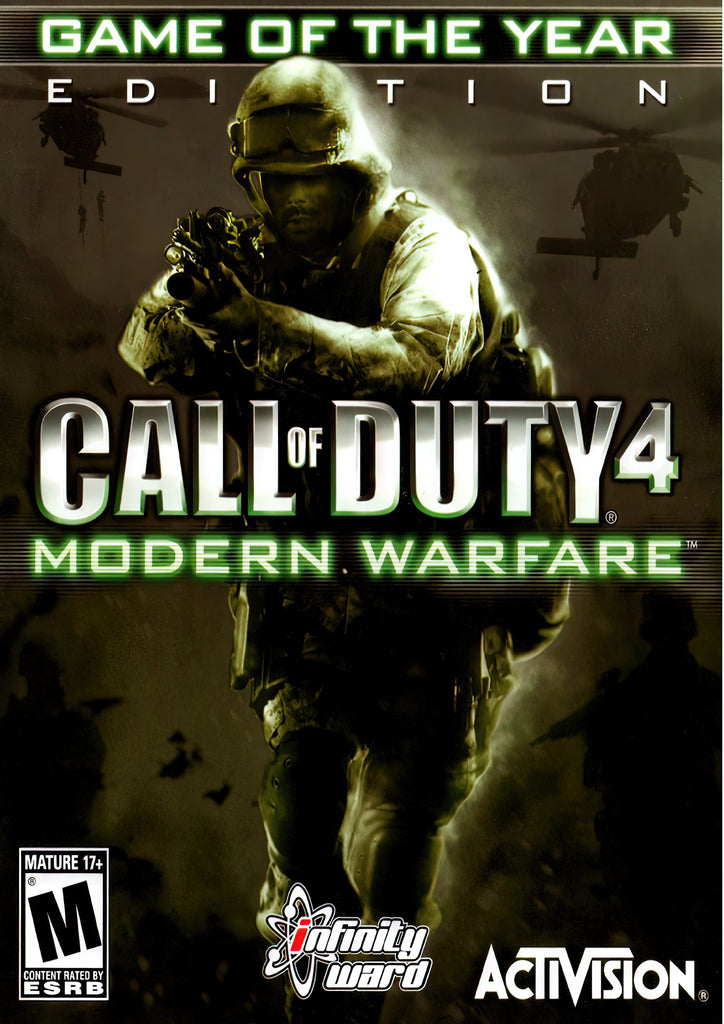 Premium 2000s Call Of Duty 4 A2 Size Posters