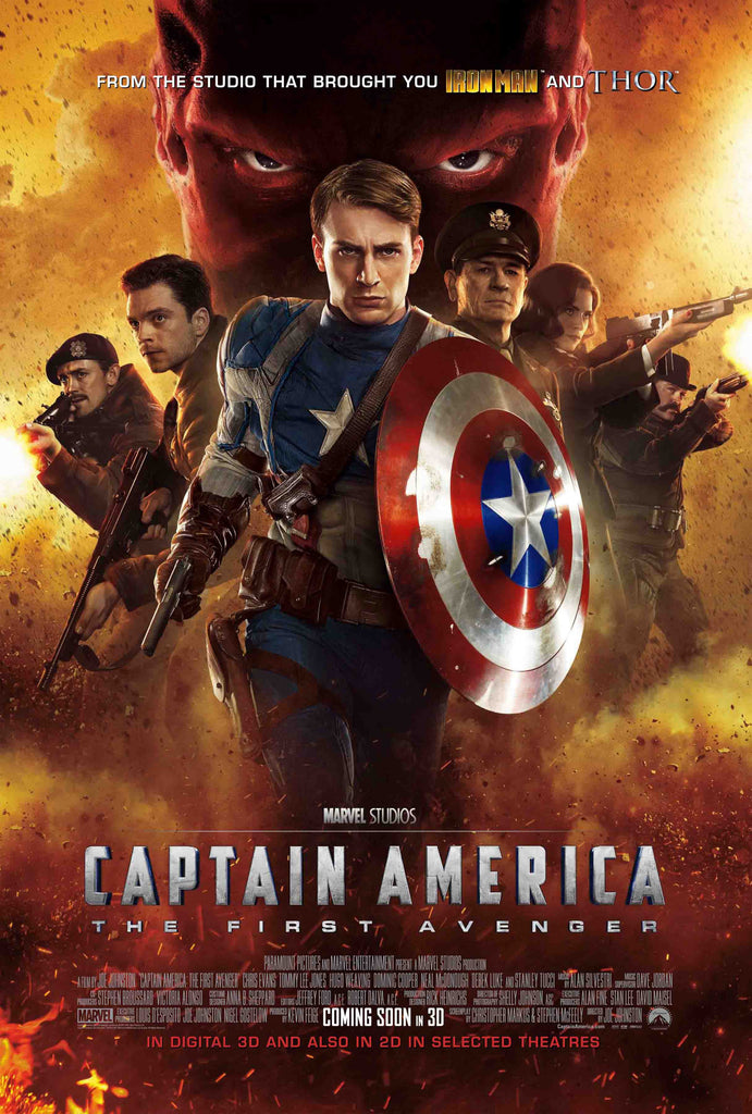 Premium Captain America: The First Avenger A2 Size Movie Poster