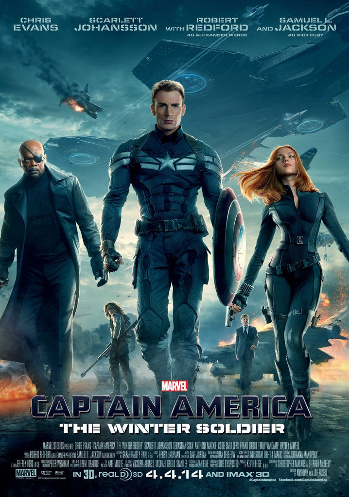 Premium Captain America: The Winter Soldier A4 Size Movie Poster