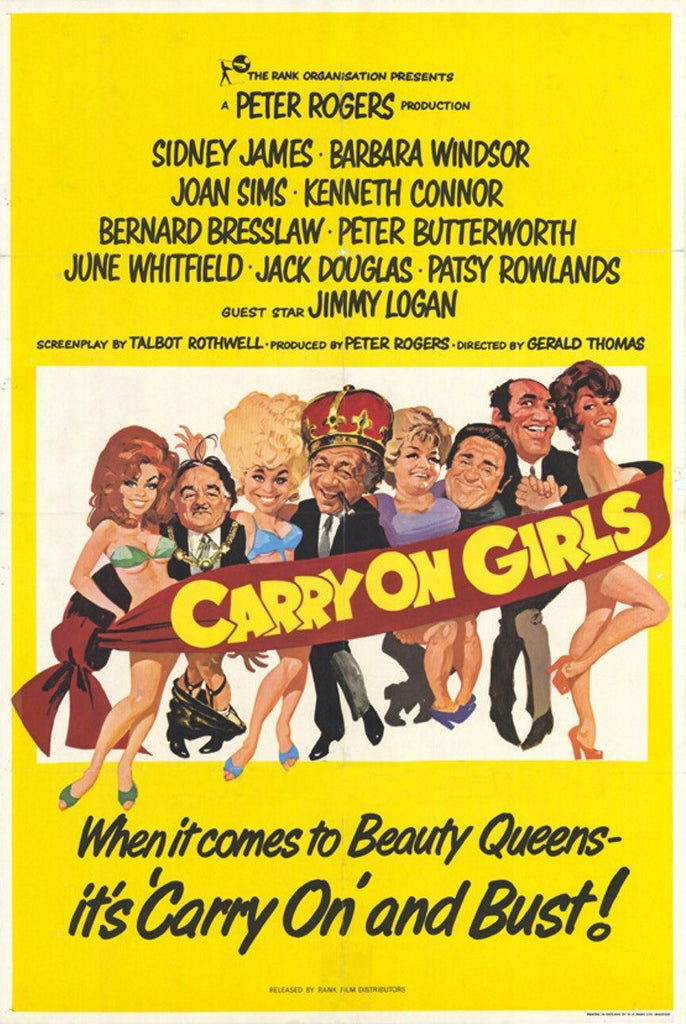 Premium Carry On Girls A2 Size Movie Poster