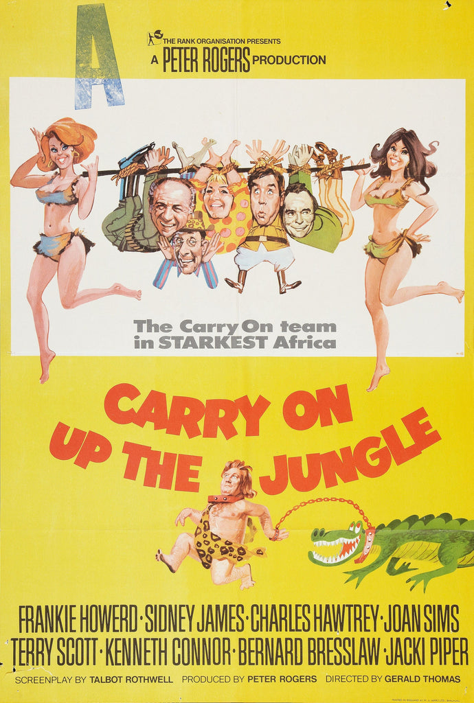 Premium Carry On Up The Jungle A2 Size Movie Poster