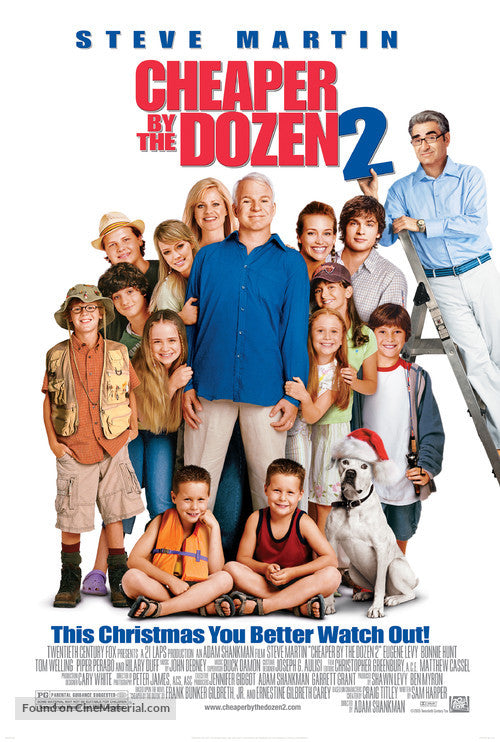 Cheaper by the Dozen 2 A2 Movie Poster-Pixie Posters