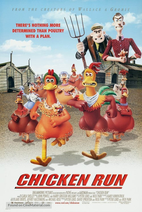 Chicken Run A2 Movie Poster-Pixie Posters