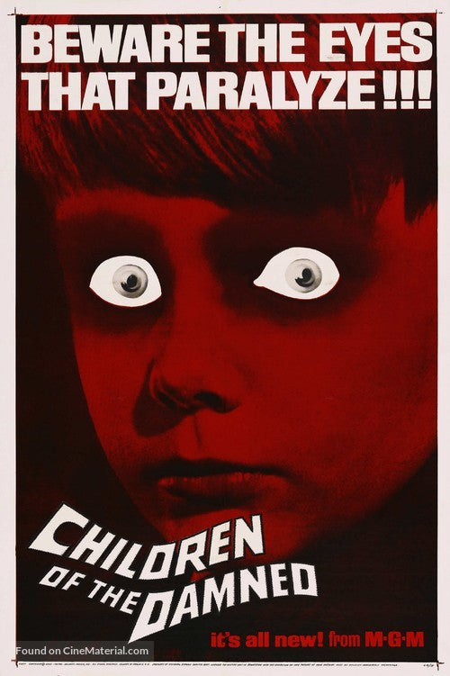 Pixie Posters Children of the Damned Movie Poster A2 Size