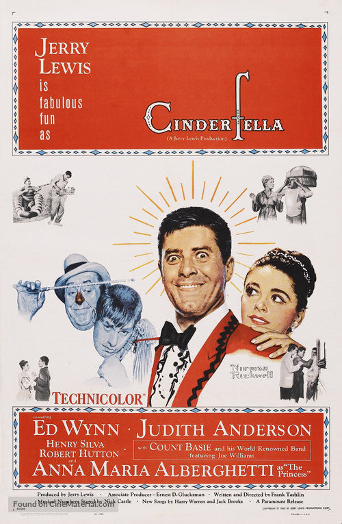 Pixie Posters Cinderfella Movie Poster A2 Size