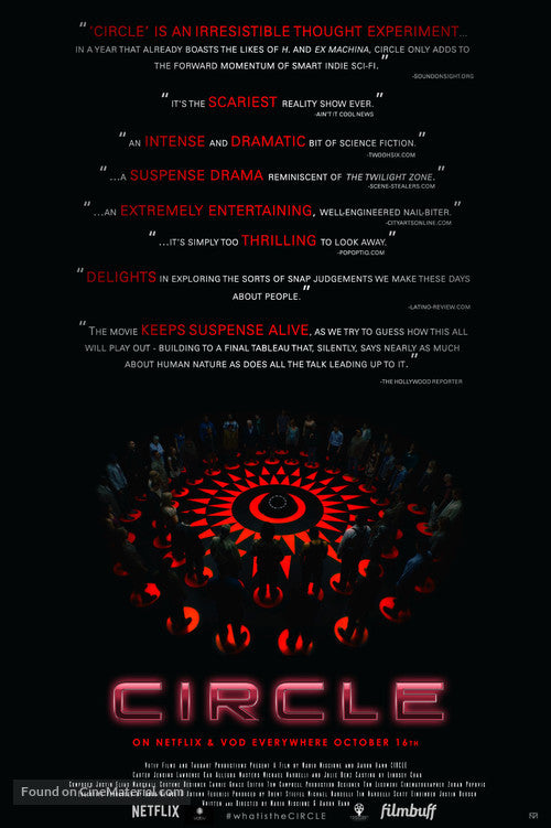 Pixie Posters Circle Movie Poster A2 Size