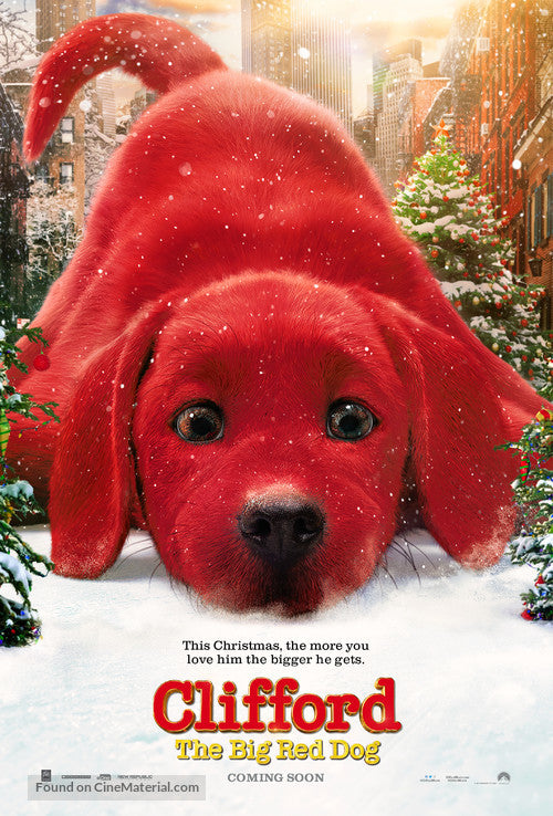 Clifford the Big Red Dog A2 Movie Poster-Pixie Posters