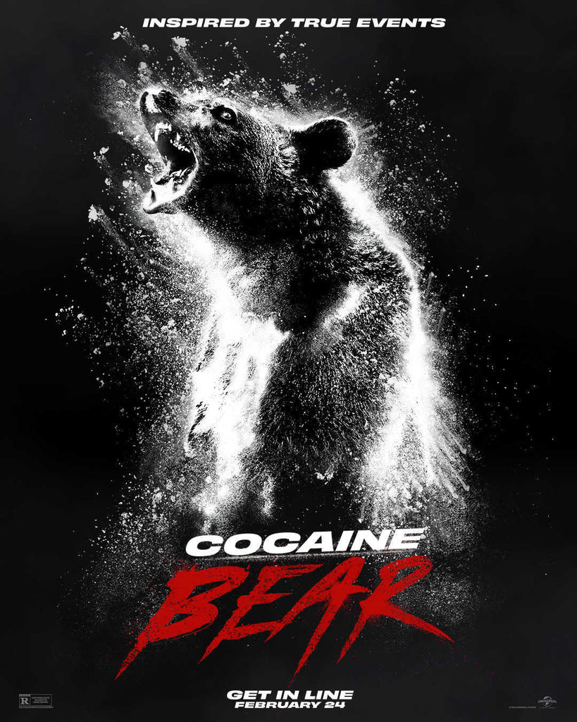 Premium Cocaine Bear A2 Size Movie Poster