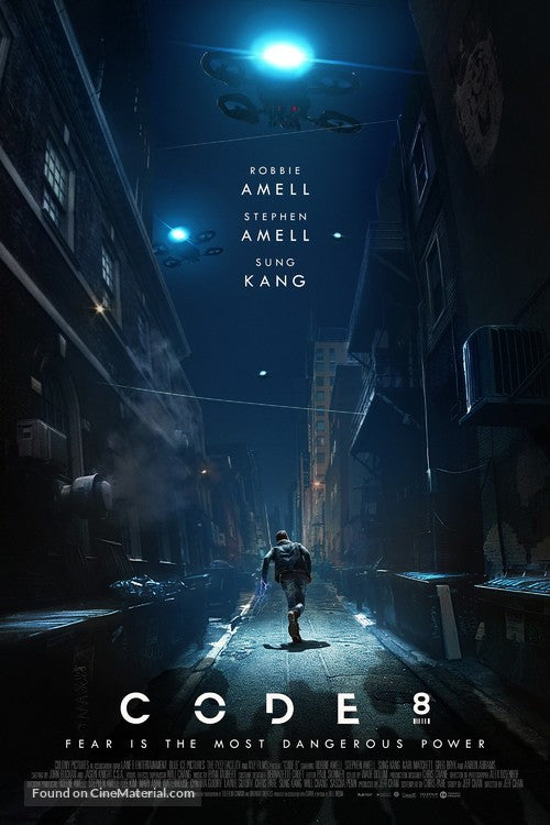 Pixie Posters Code 8 Movie Poster A2 Size