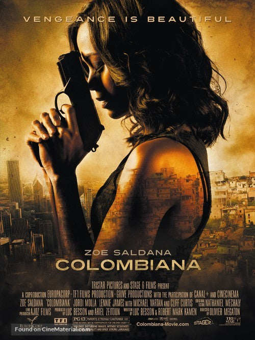 Colombiana A2 Movie Poster-Pixie Posters