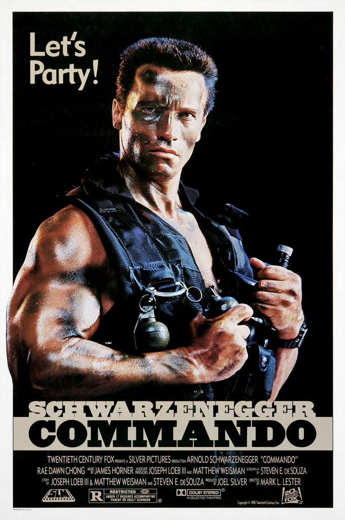 Commando A2 Size Movie Poster-Pixie Posters