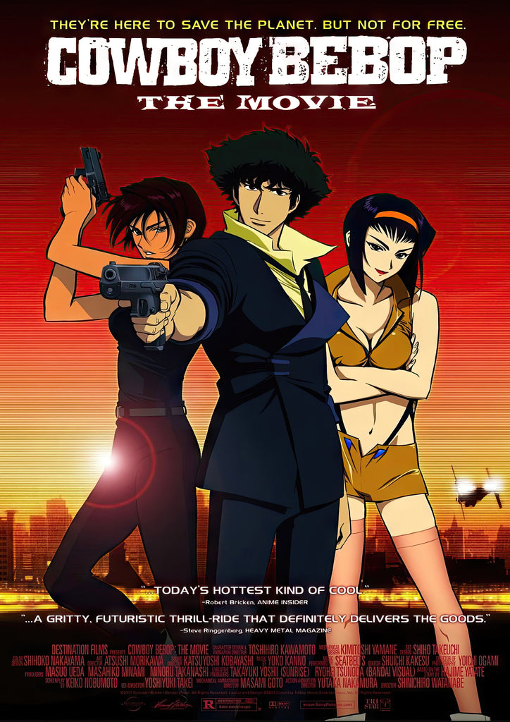 Premium Anime Cowboy Bebop A4 Size Posters