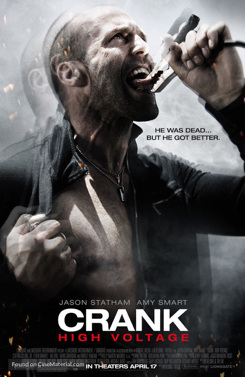 Crank: High Voltage A2 Movie Poster-Pixie Posters