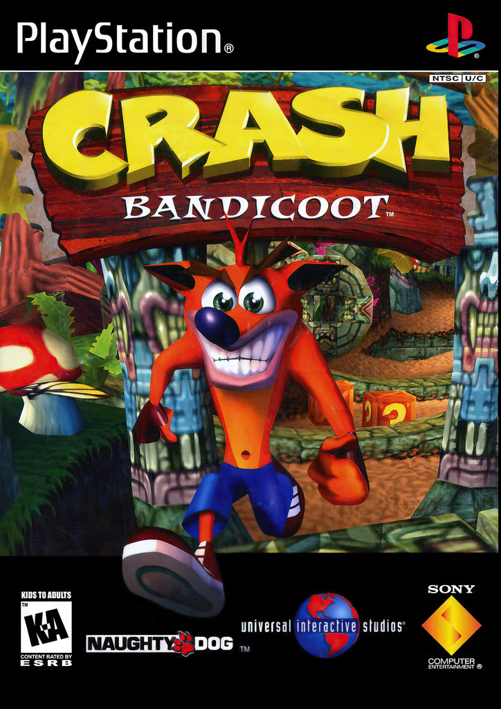 Premium 90s Crash Bandicoot A2 Size Posters