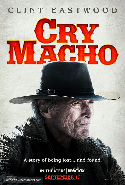 Pixie Posters Cry Macho Movie Poster A2 Size