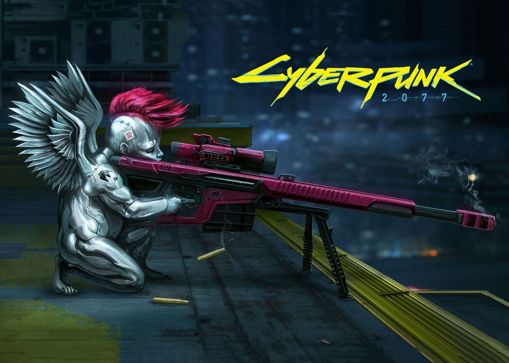 Premium Cyberpunk Option 13  A4 Size Posters