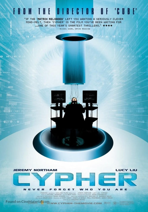 Pixie Posters Cypher Movie Poster A2 Size
