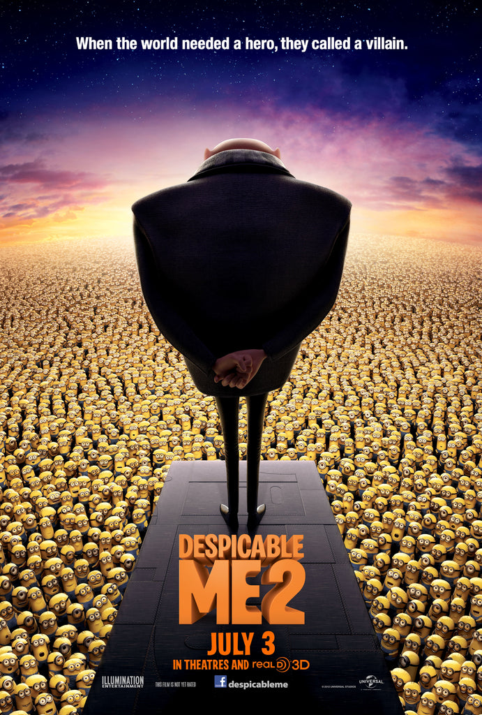 Premium Despicable Me 4 A2 Size Movie Poster