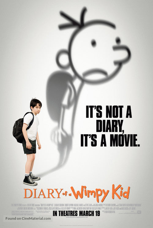 Diary of a Wimpy Kid A2 Movie Poster-Pixie Posters