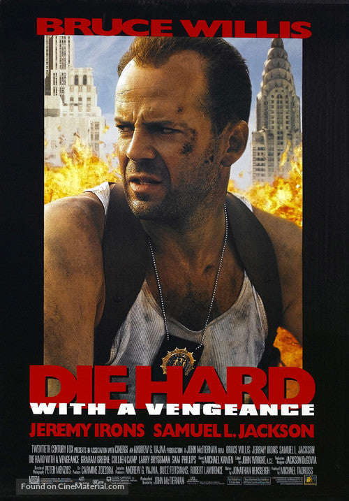 Die Hard: With a Vengeance A2 Movie Poster-Pixie Posters