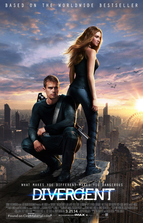 Divergent A2 Movie Poster-Pixie Posters