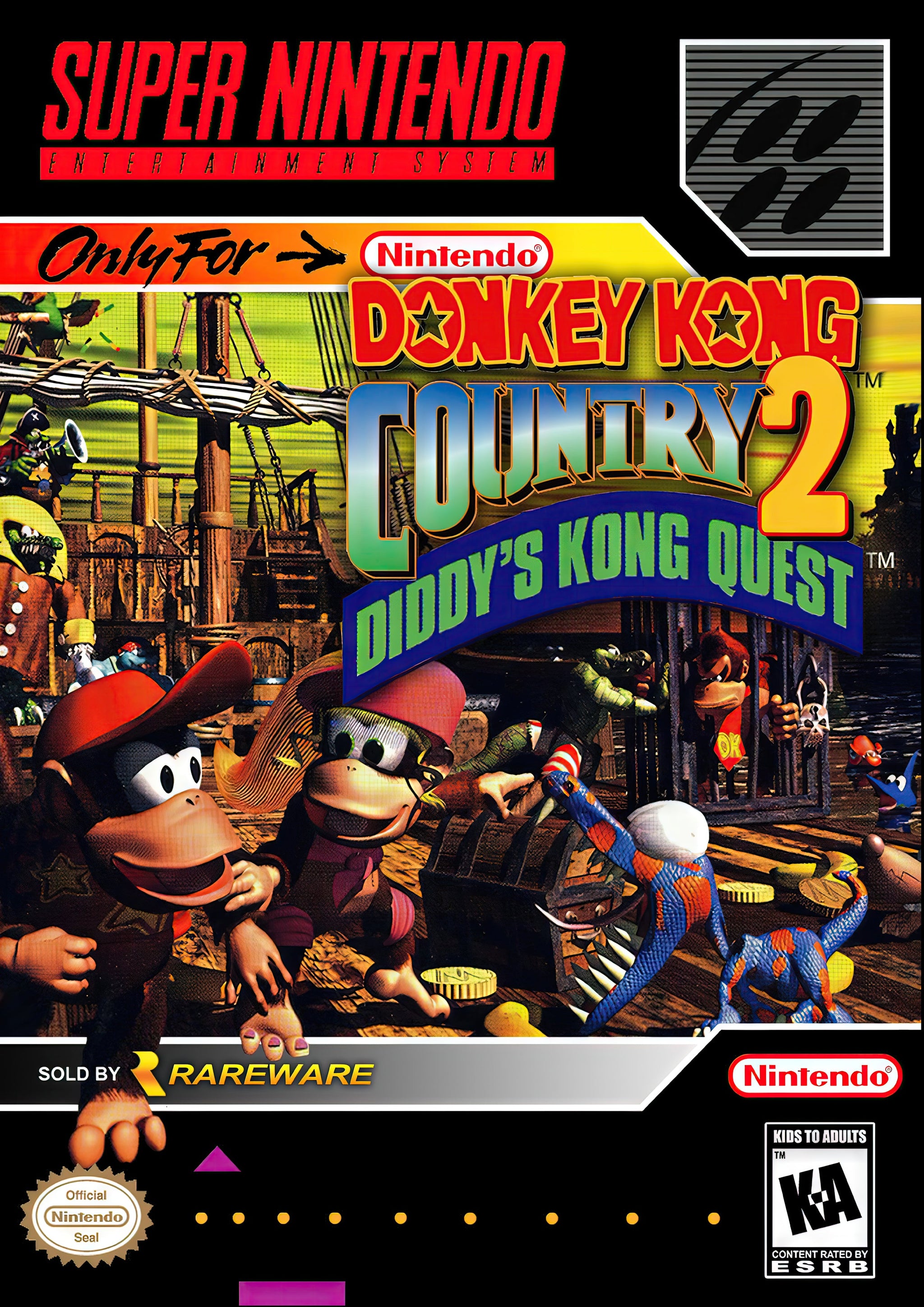 High Quality 90s Donkey Kong Country A2 Size Poster – Pixie Posters