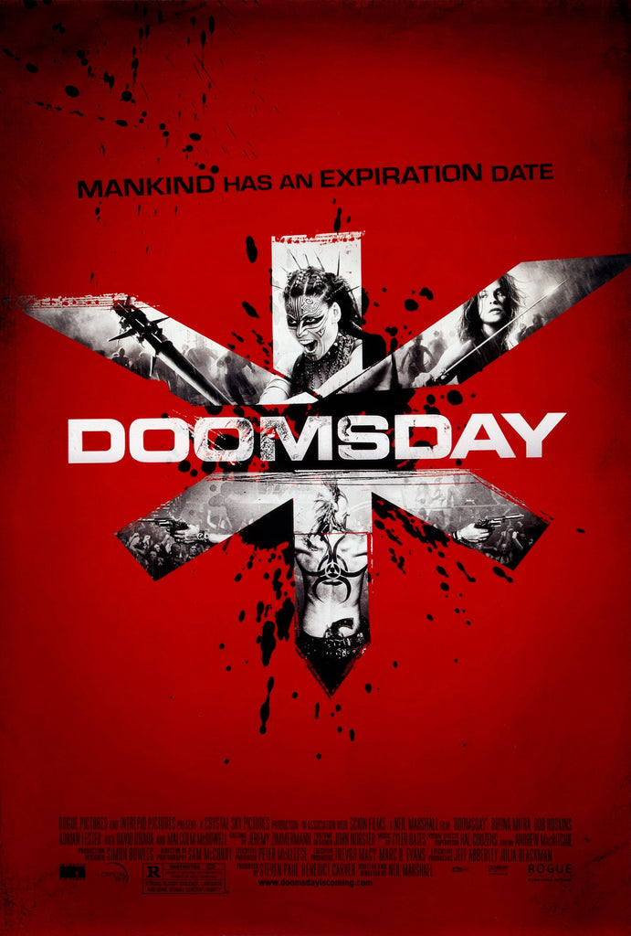 Premium Doomsday A2 Size Movie Poster