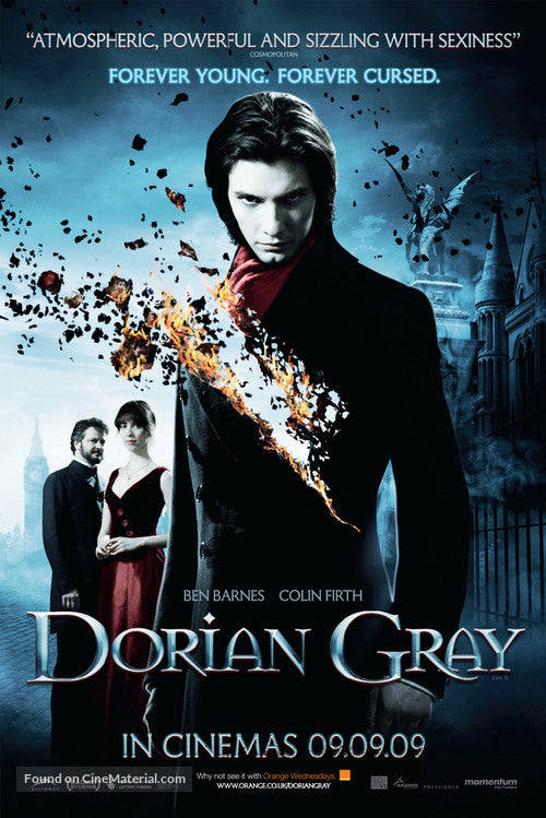 Pixie Posters Dorian Gray Movie Poster A2 Size