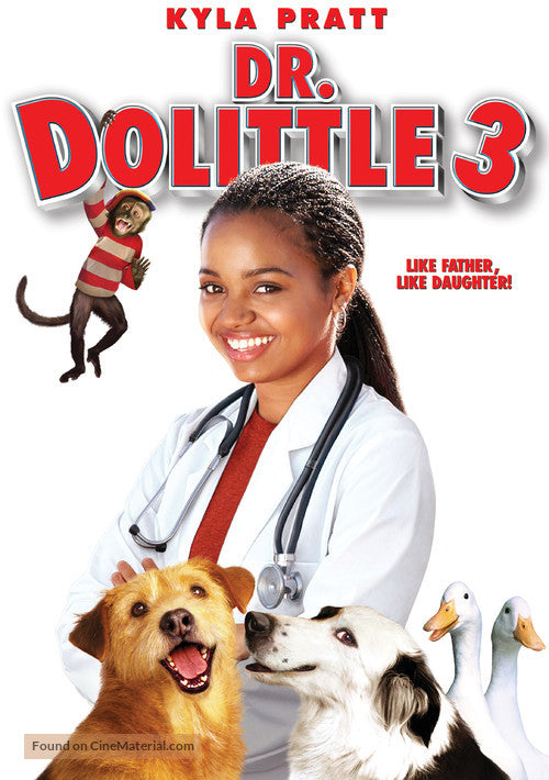 Pixie Posters Dr. Dolittle 3 Movie Poster A2 Size