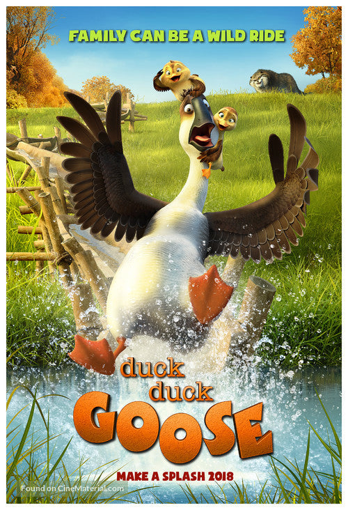 Pixie Posters Duck Duck Goose Movie Poster A2 Size