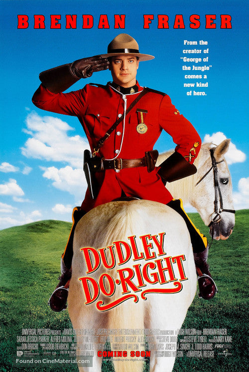 Pixie Posters Dudley Do-Right Movie Poster A2 Size