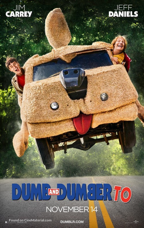 Dumb and Dumber To A2 Movie Poster-Pixie Posters