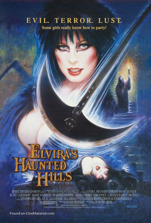 Pixie Posters Elvira's Haunted Hills Movie Poster A2 Size