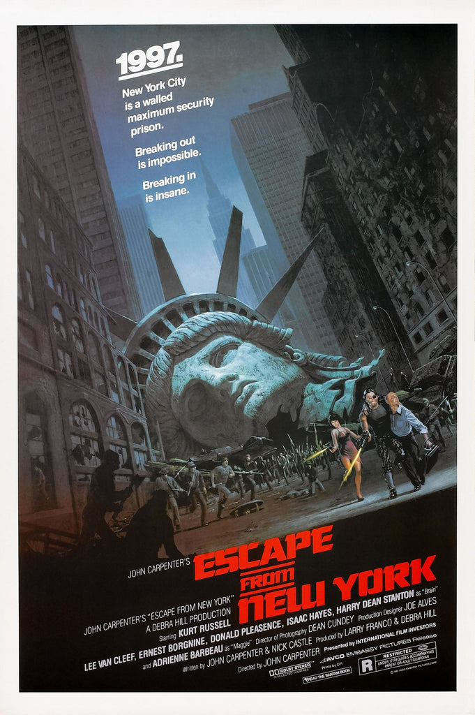 Escape From New York A2 Size Movie Poster-Pixie Posters