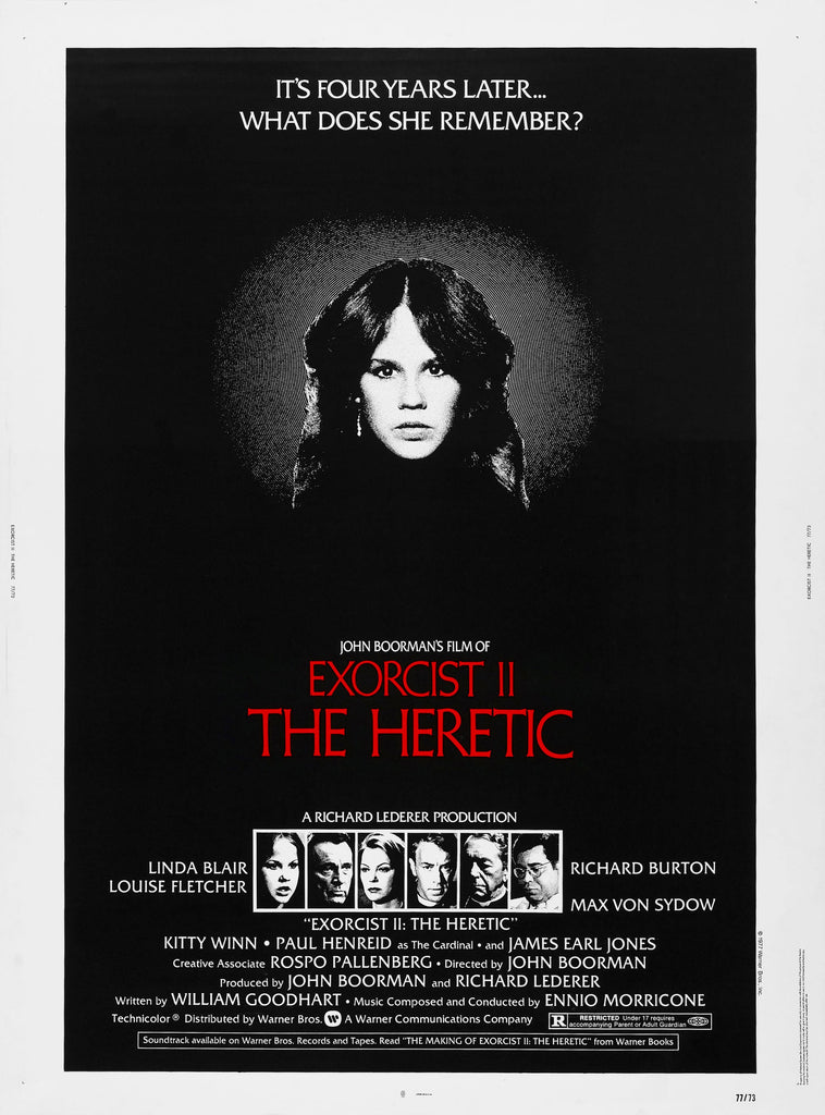 Premium exorcist ii the heretic A2 Size Movie Poster