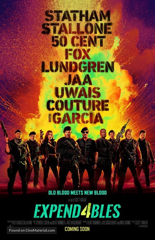 Expend4bles A2 Movie Poster-Pixie Posters